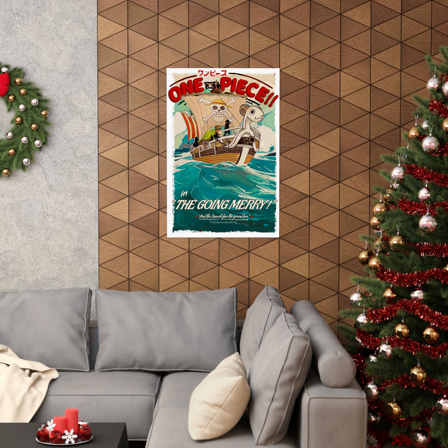 The going Merry! One piece vintage Matte Vertical Posters