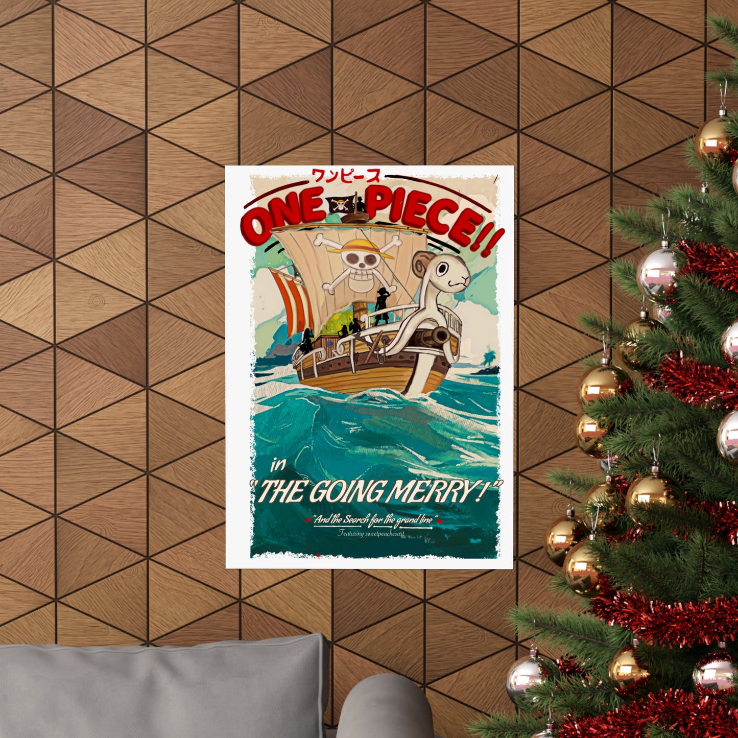 The going Merry! One piece vintage Matte Vertical Posters