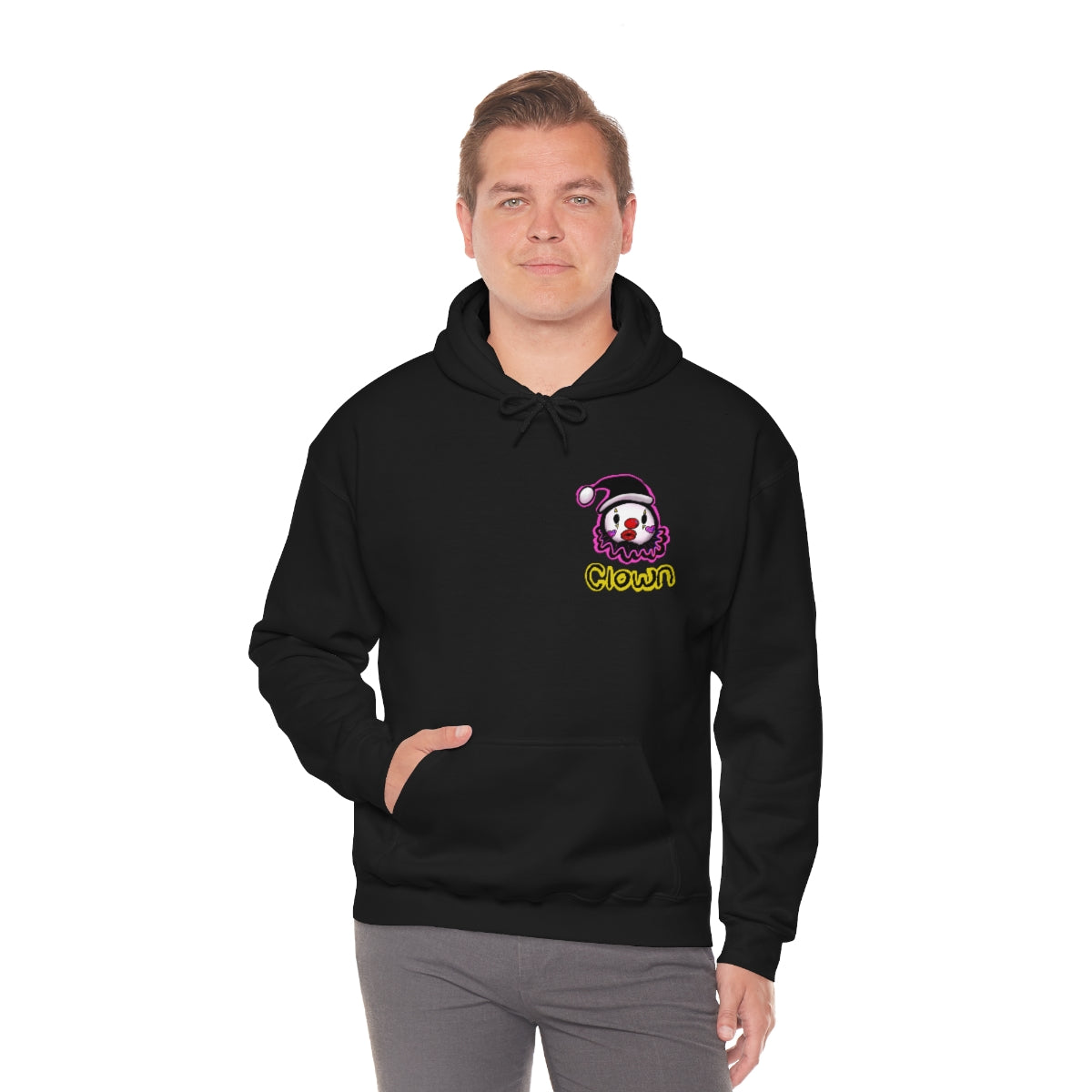 Clowns need love too (boy ver.) Hooded Sweatshirt