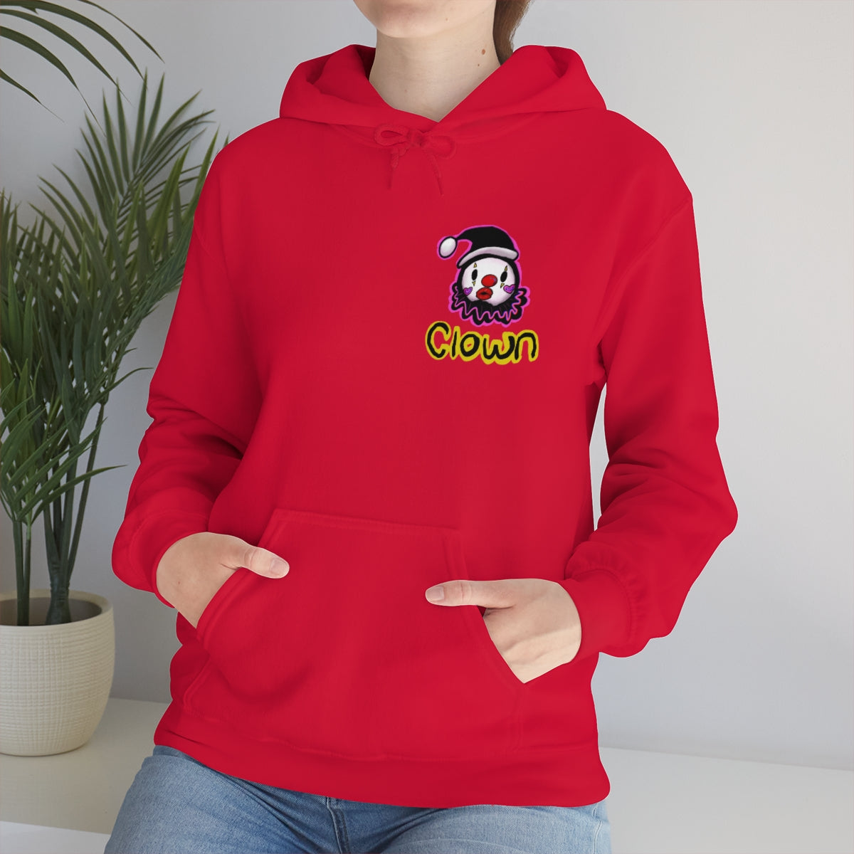 Clowns need love too (girl ver.)  Hooded Sweatshirt