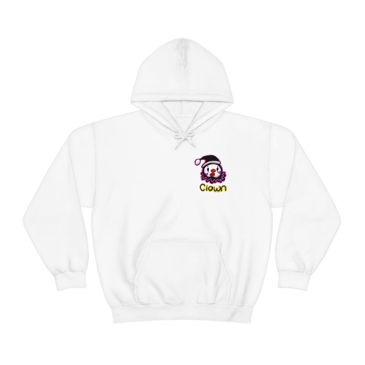 Clowns need love too Hooded Sweatshirt