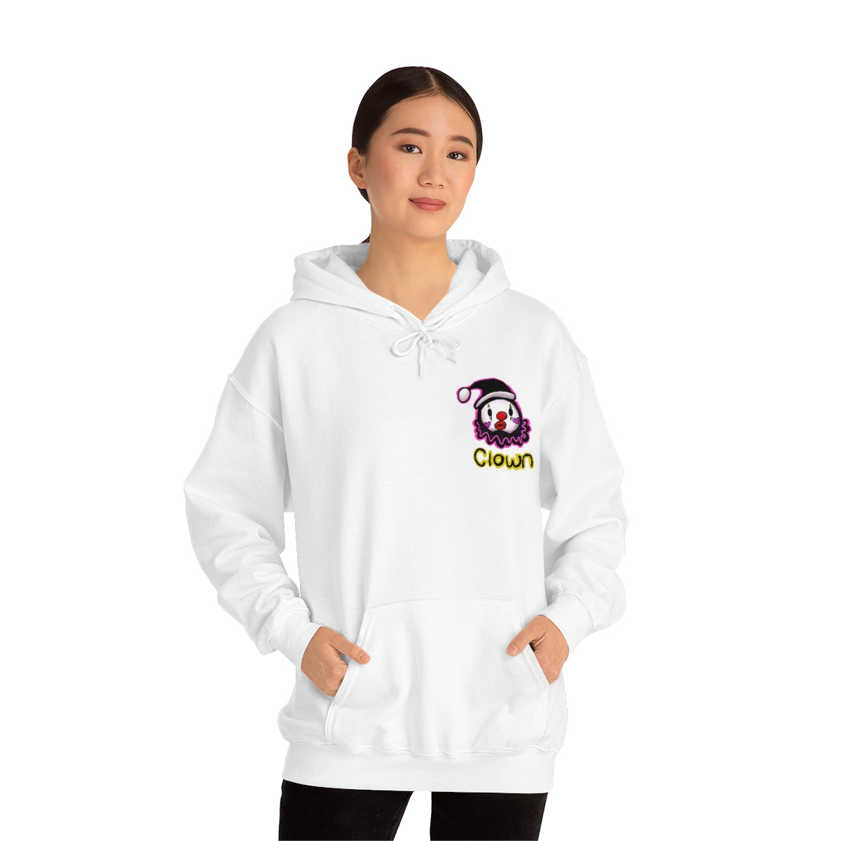 Clowns need love too Hooded Sweatshirt