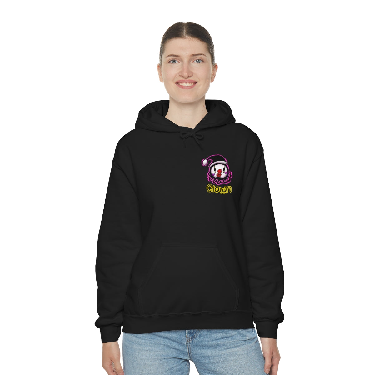 Clowns need love too Hooded Sweatshirt