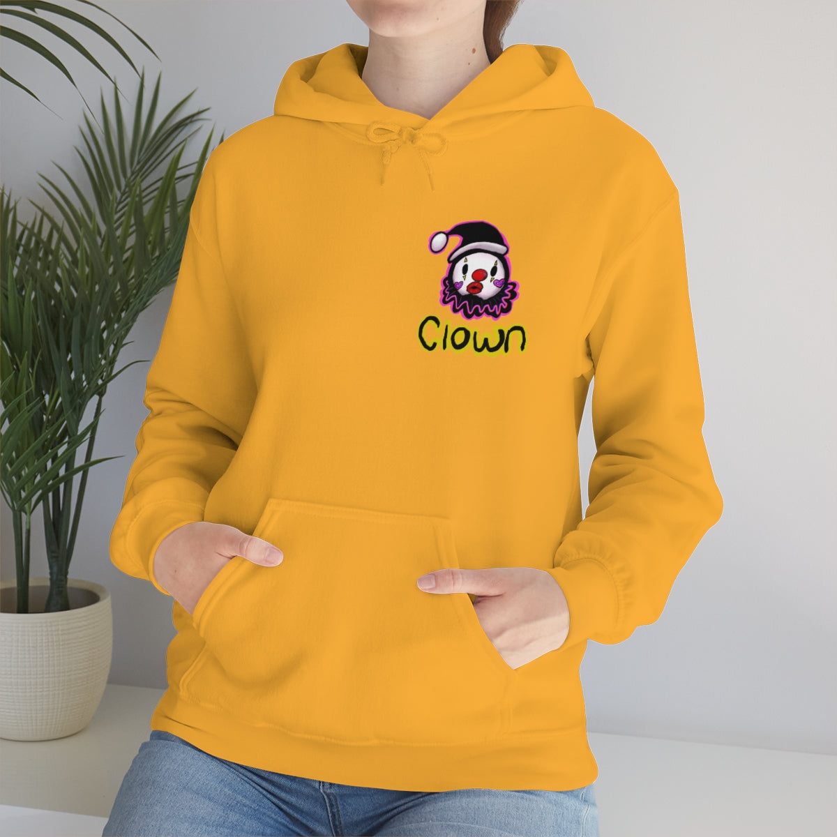 Clowns need love too (girl ver.)  Hooded Sweatshirt