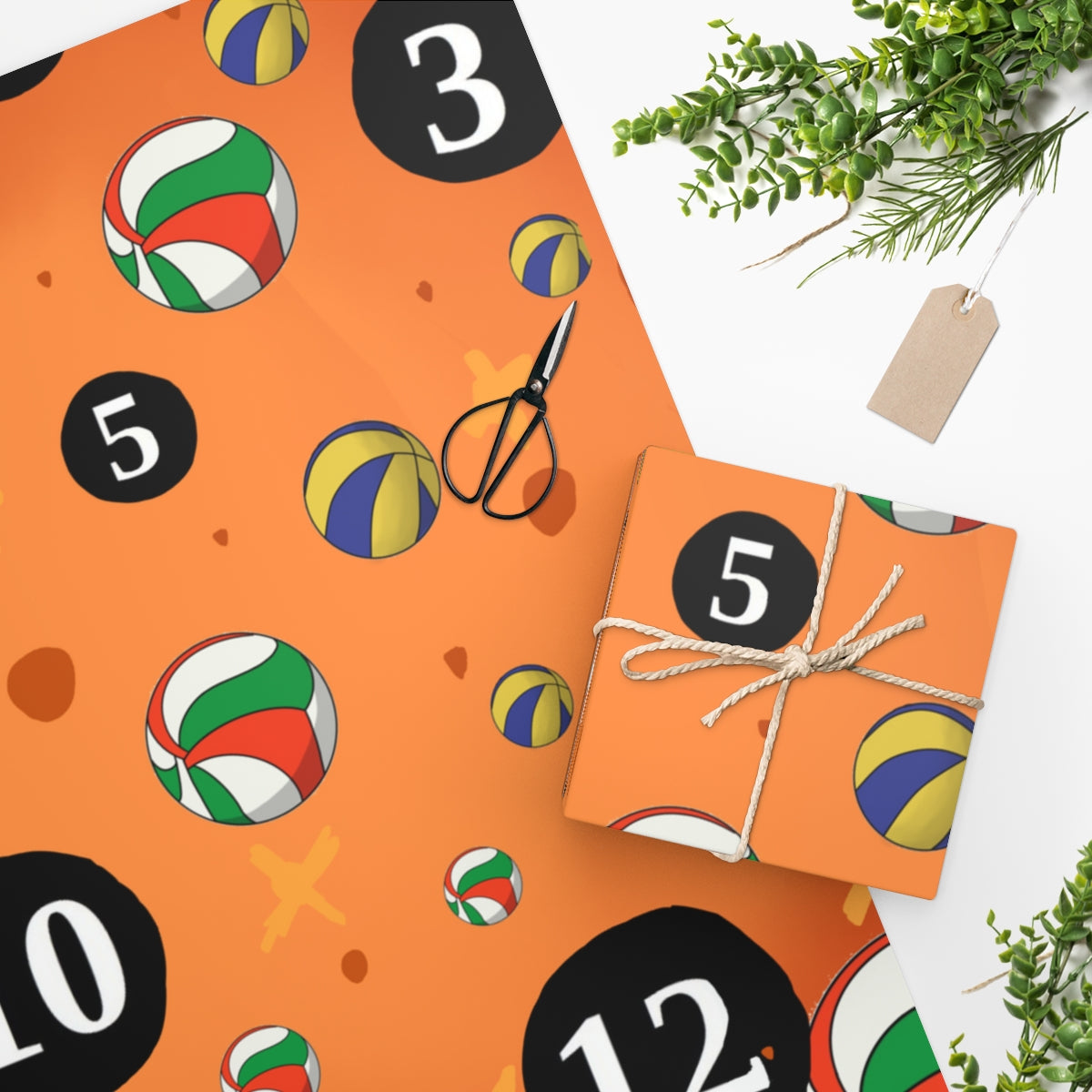 Volleyball Wrapping Paper