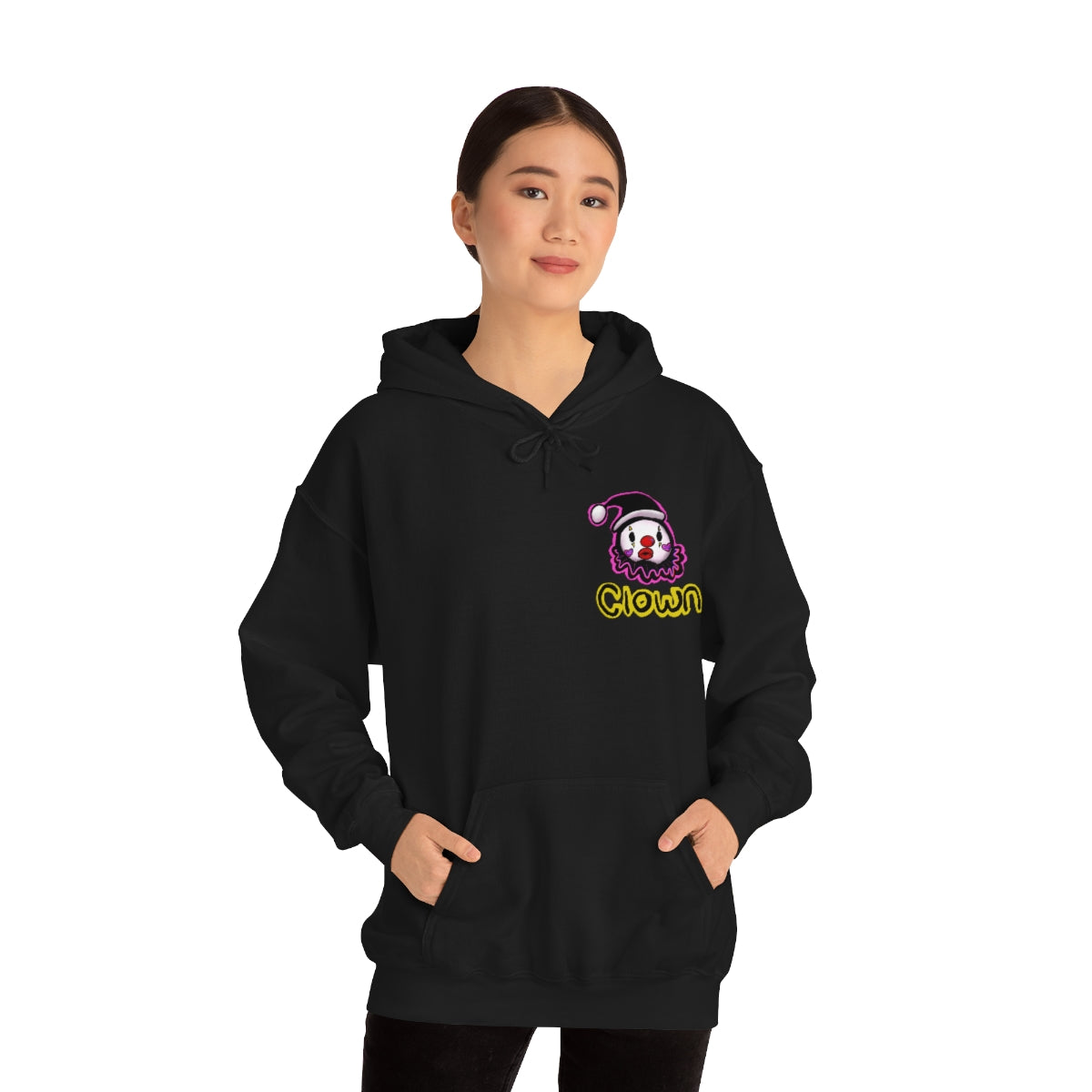 Clowns need love too (girl ver.)  Hooded Sweatshirt