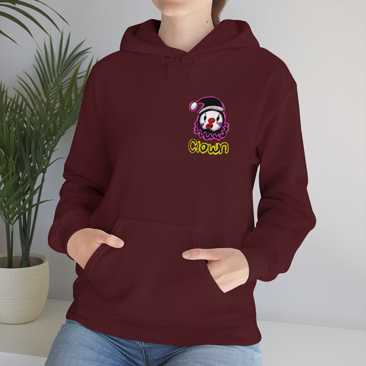 Clowns need love too (boy ver.) Hooded Sweatshirt