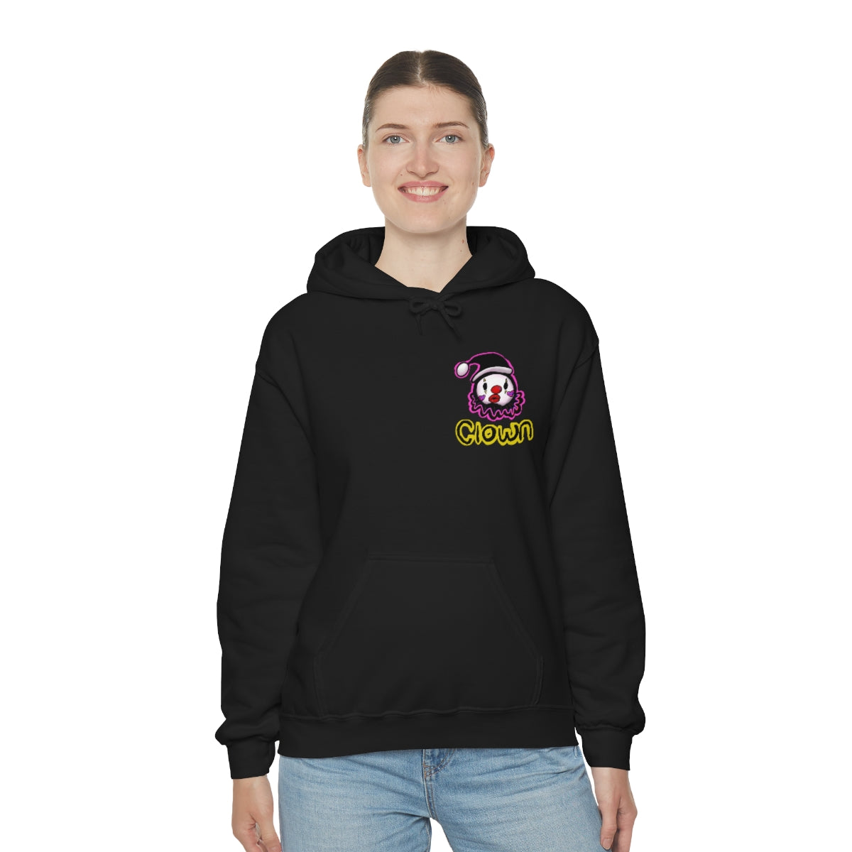 Clowns need love too (girl ver.)  Hooded Sweatshirt