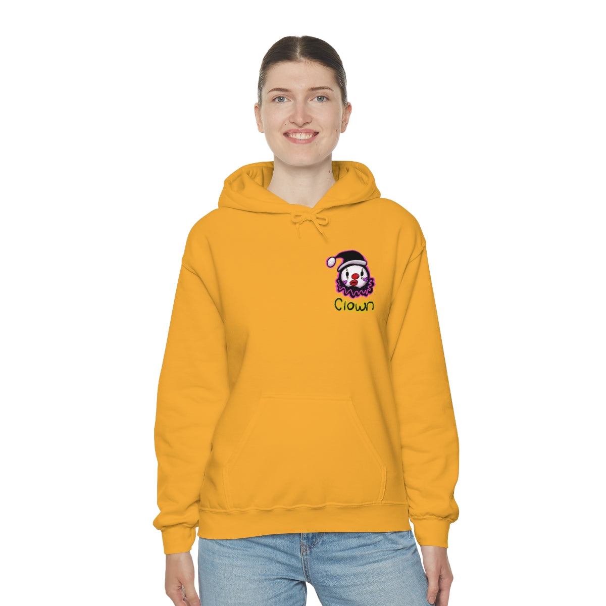 Clowns need love too Hooded Sweatshirt