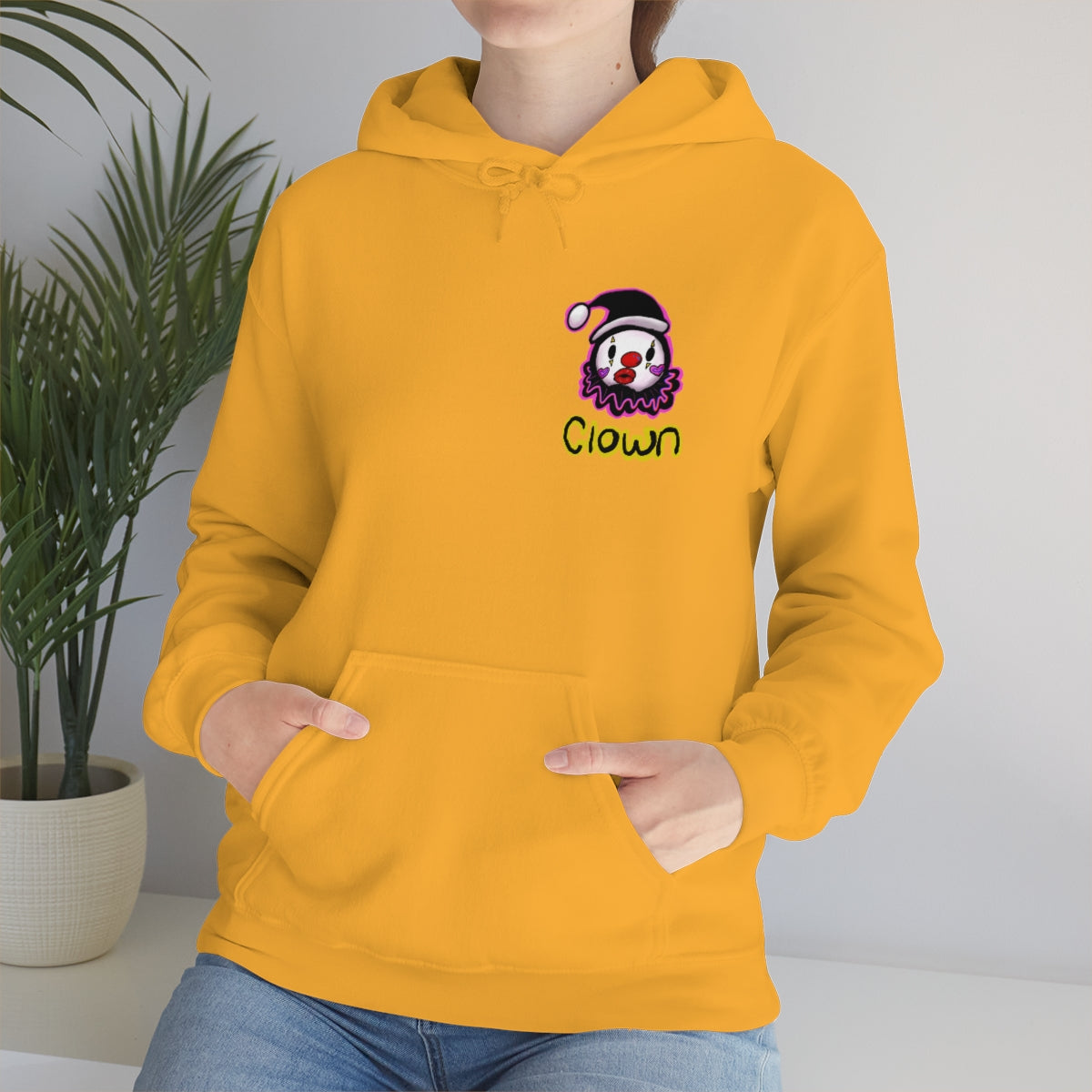 Clowns need love too (boy ver.) Hooded Sweatshirt