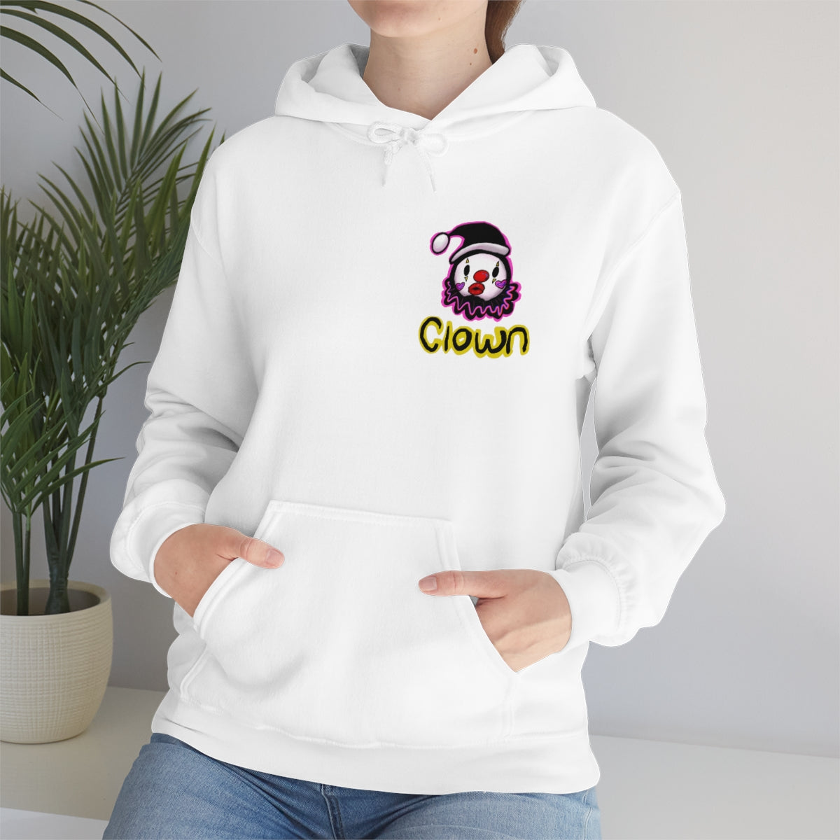 Clowns need love too (girl ver.)  Hooded Sweatshirt