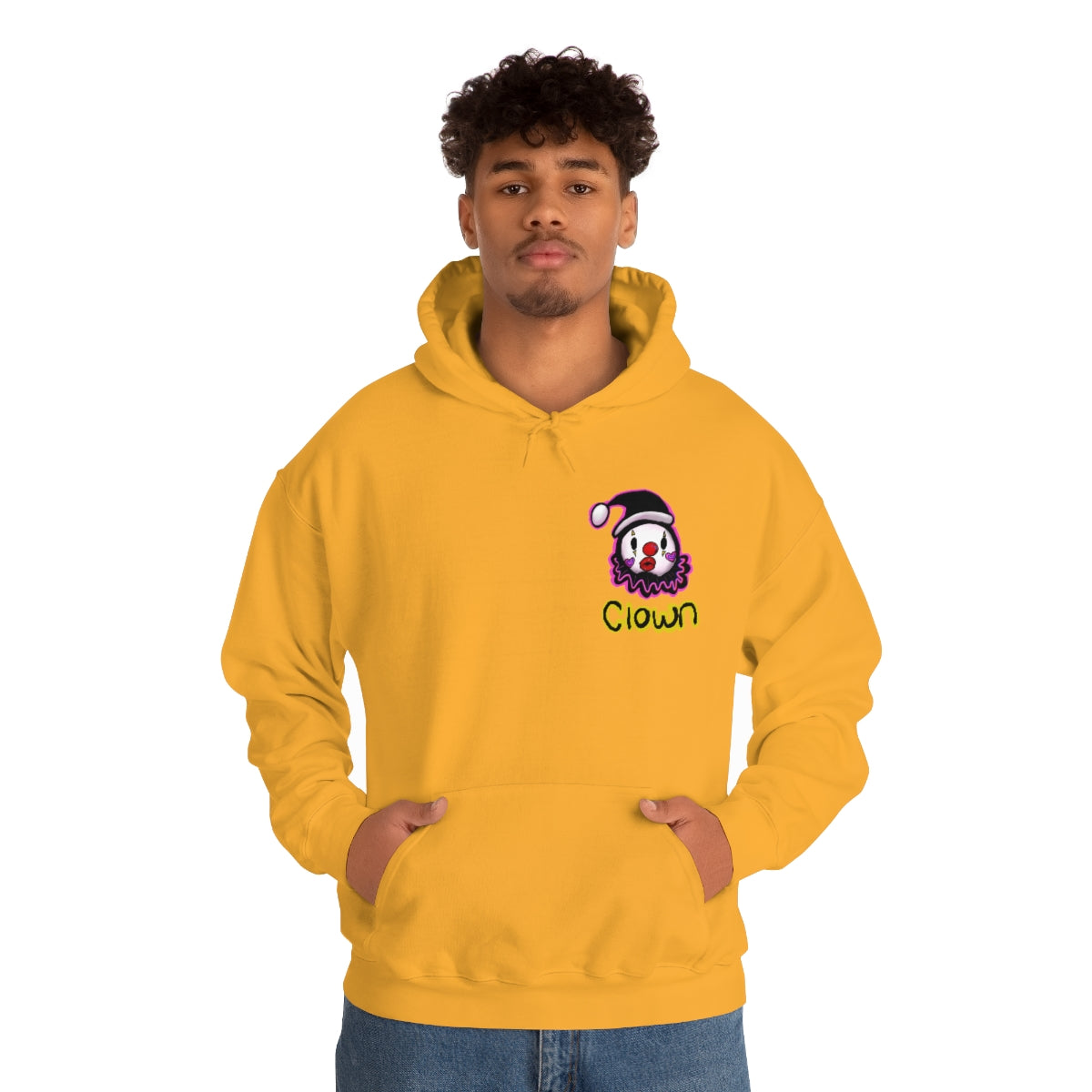 Clowns need love too (boy ver.) Hooded Sweatshirt