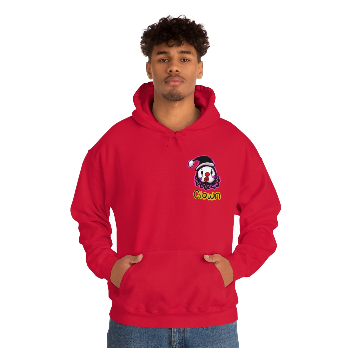 Clowns need love too Hooded Sweatshirt