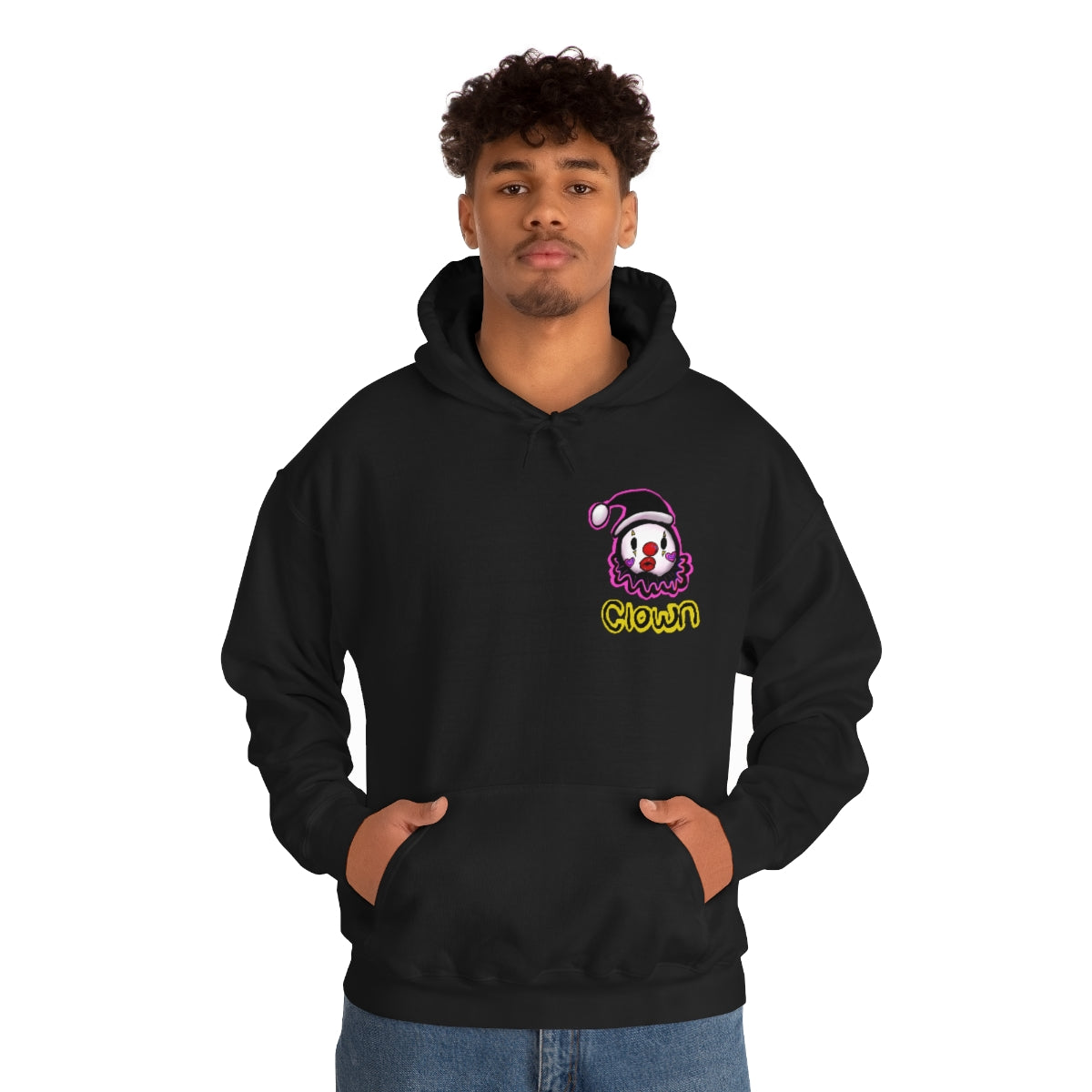 Clowns need love too (boy ver.) Hooded Sweatshirt