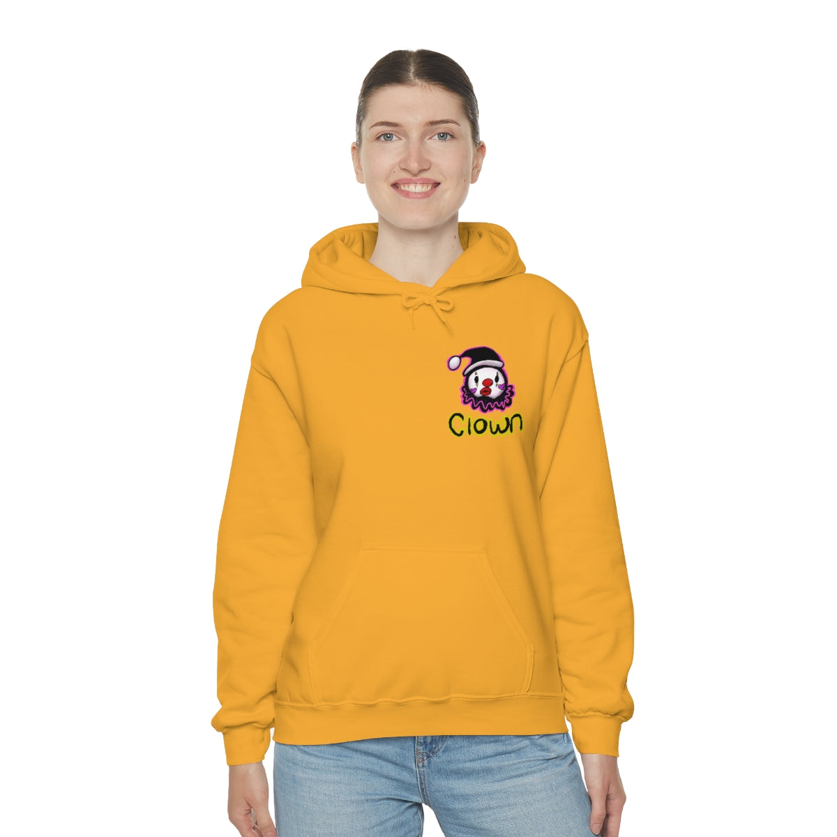 Clowns need love too (girl ver.)  Hooded Sweatshirt