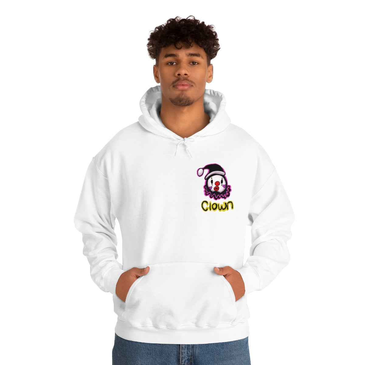 Clowns need love too (boy ver.) Hooded Sweatshirt