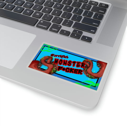 Monster fudger Kiss-Cut Stickers