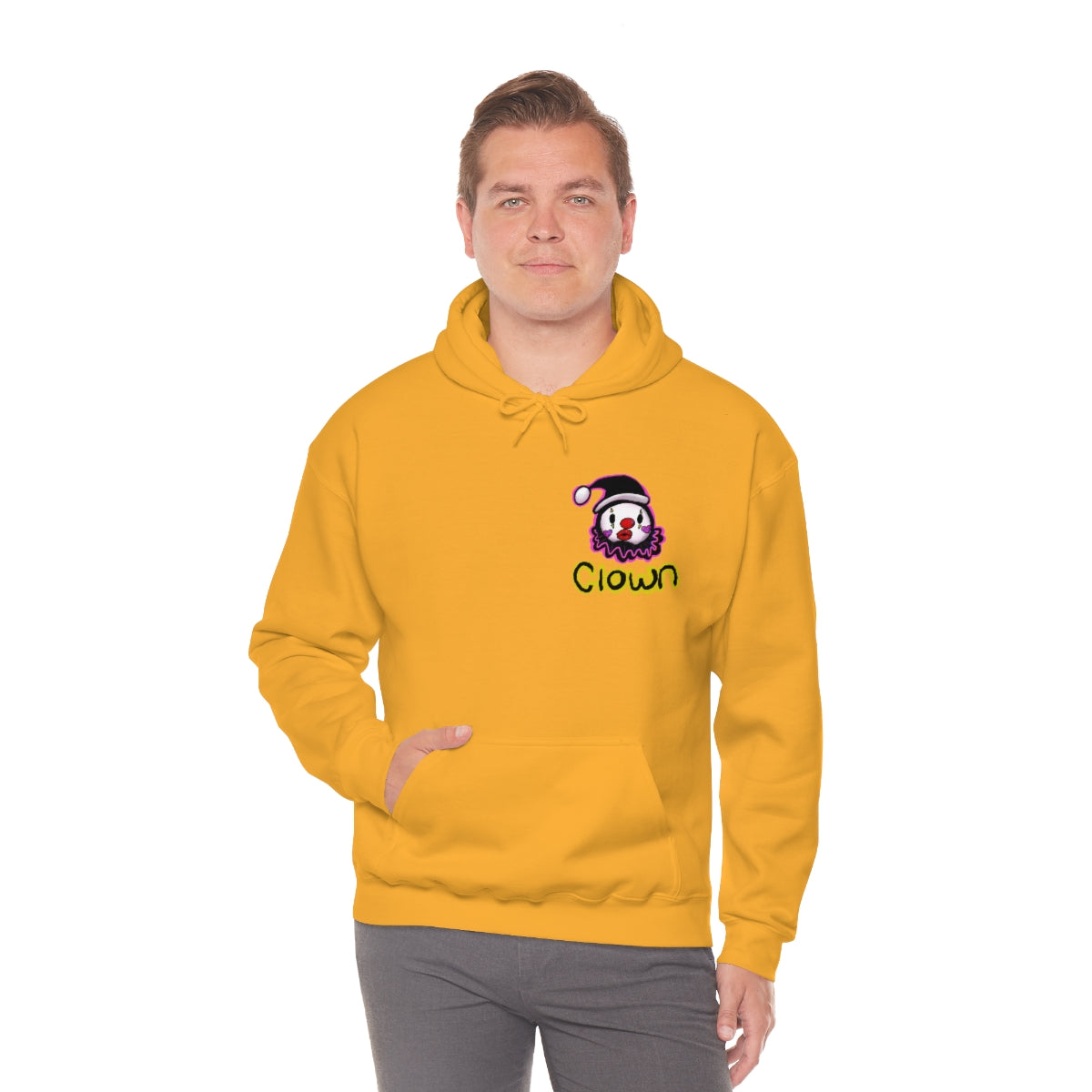 Clowns need love too (girl ver.)  Hooded Sweatshirt