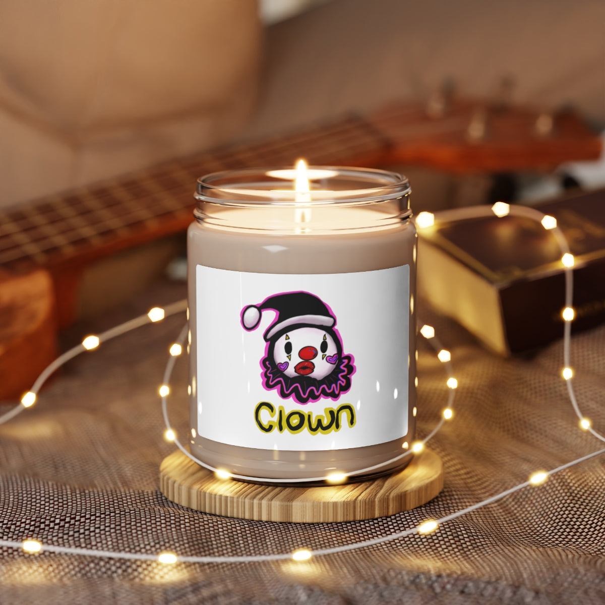 Clown Scented Soy Candle, 9oz