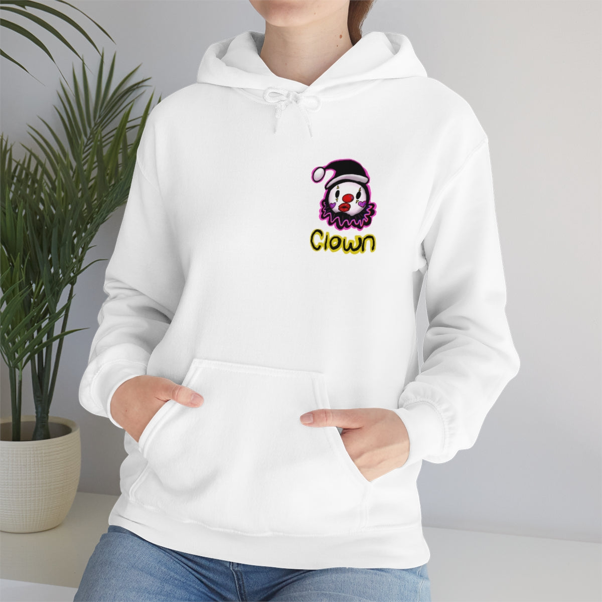 Clowns need love too (boy ver.) Hooded Sweatshirt