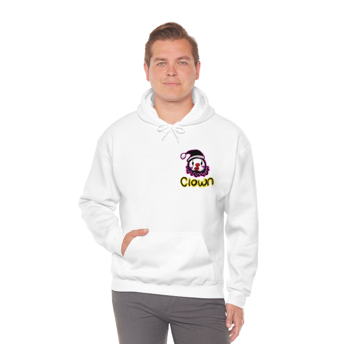 Clowns need love too (girl ver.)  Hooded Sweatshirt