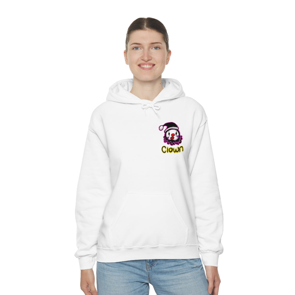 Clowns need love too (boy ver.) Hooded Sweatshirt