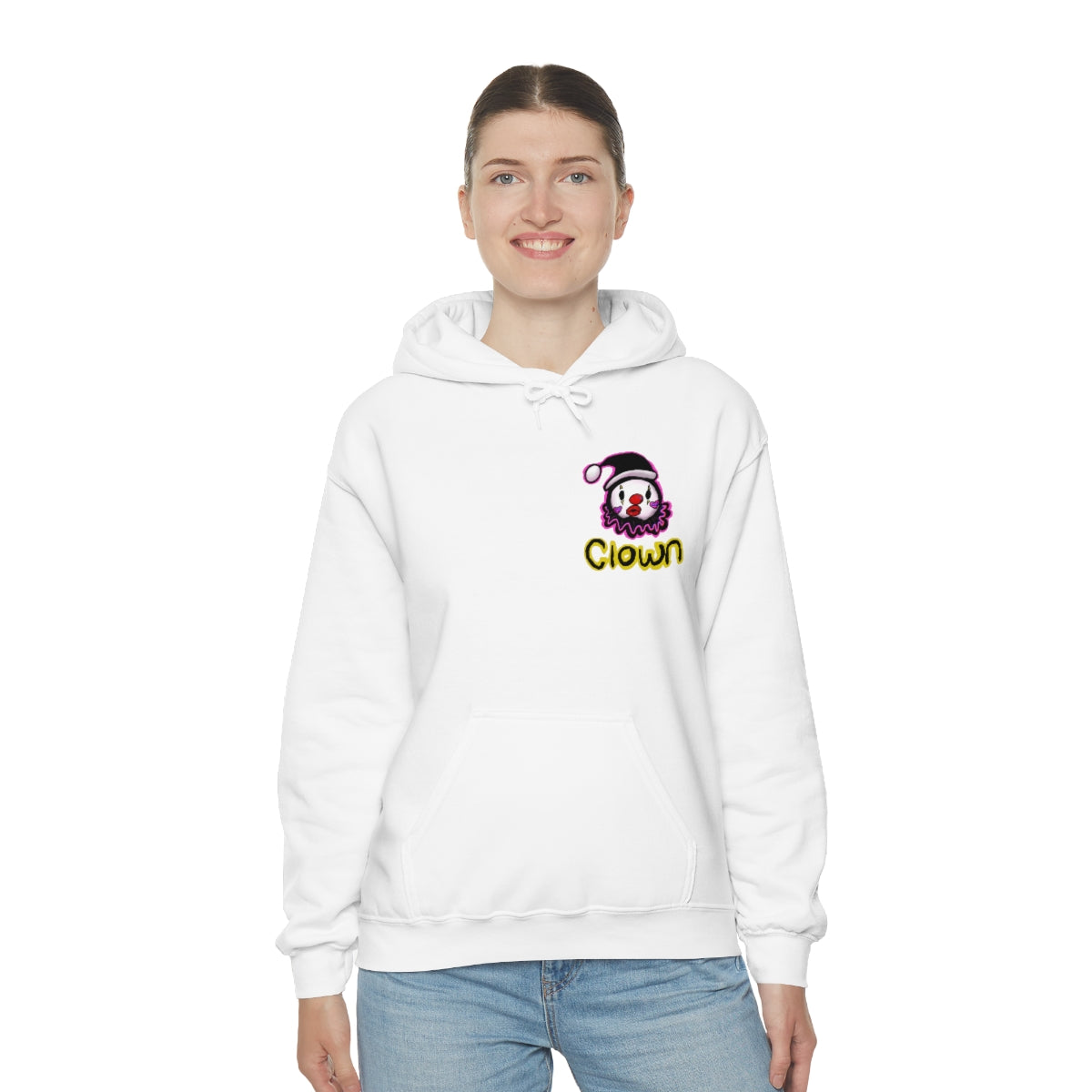 Clowns need love too (girl ver.)  Hooded Sweatshirt