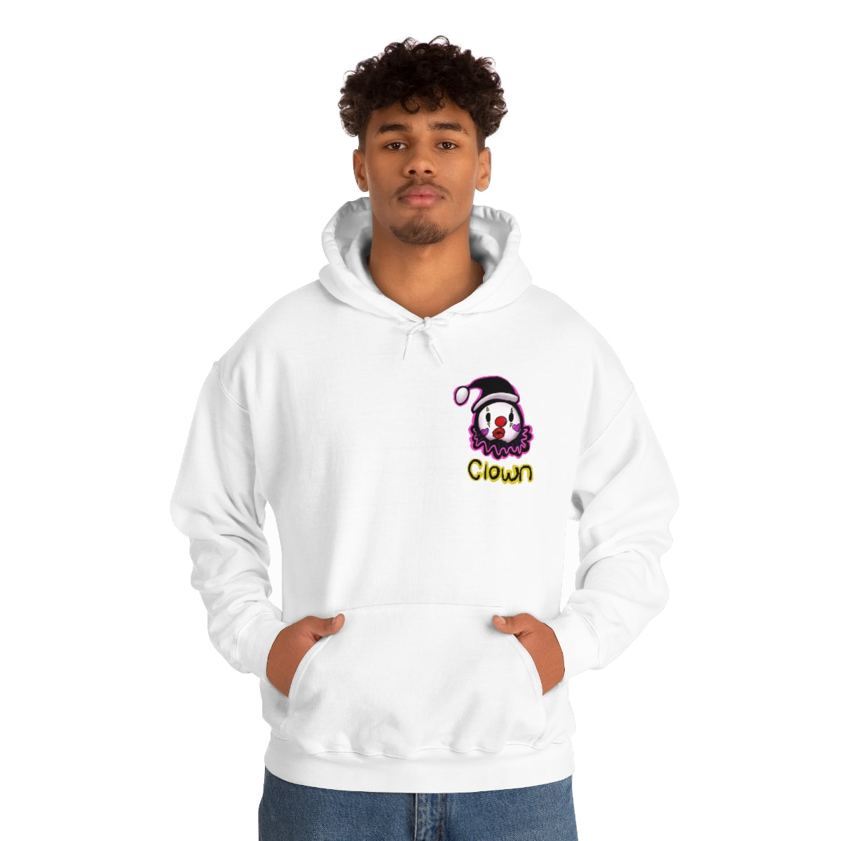 Clowns need love too Hooded Sweatshirt