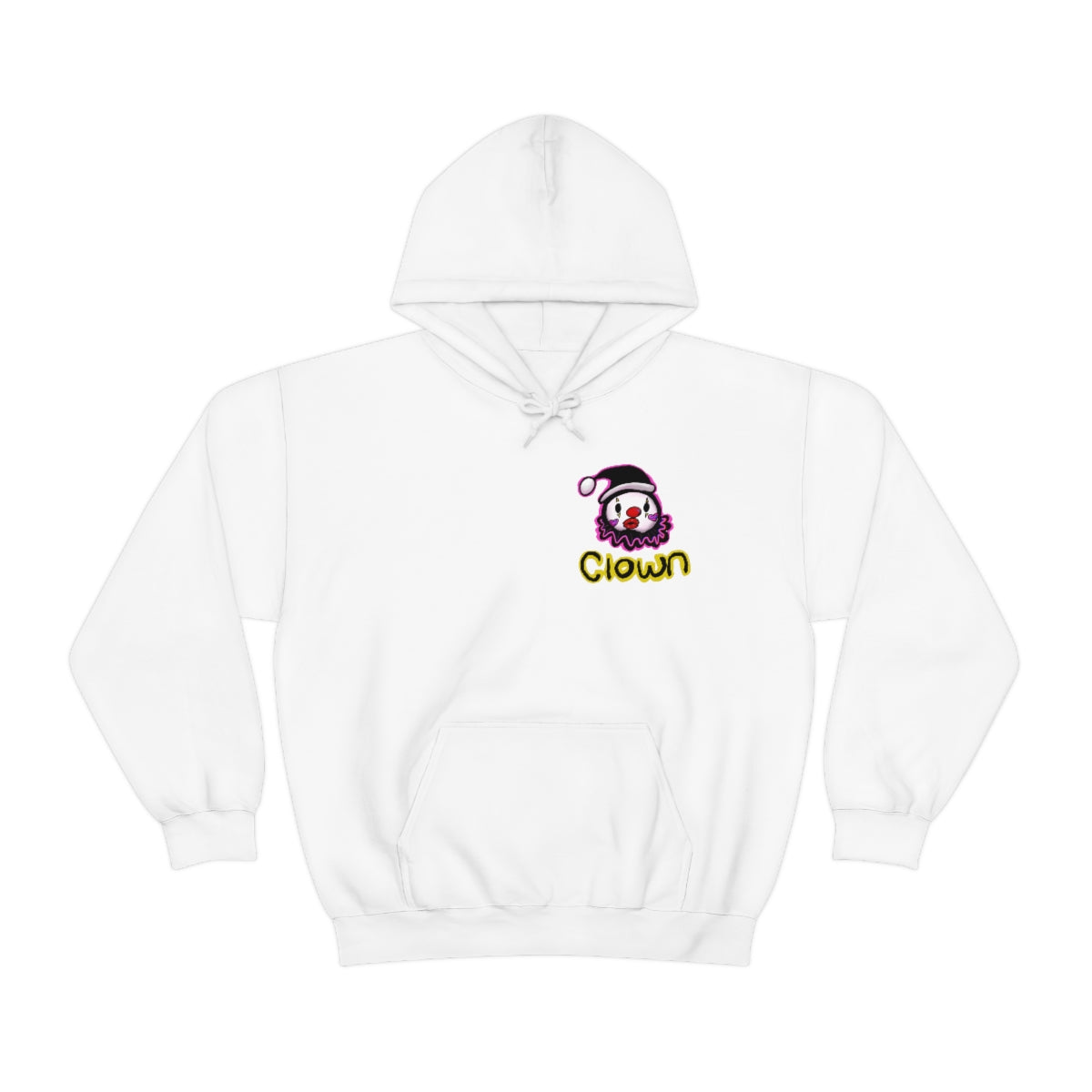 Clowns need love too (girl ver.)  Hooded Sweatshirt