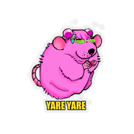 Yare yare rat sticker