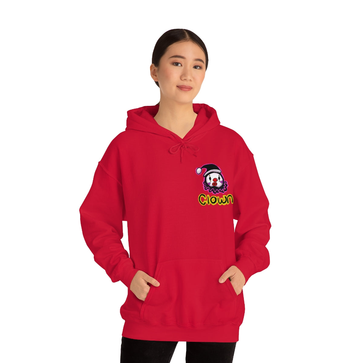 Clowns need love too (girl ver.)  Hooded Sweatshirt