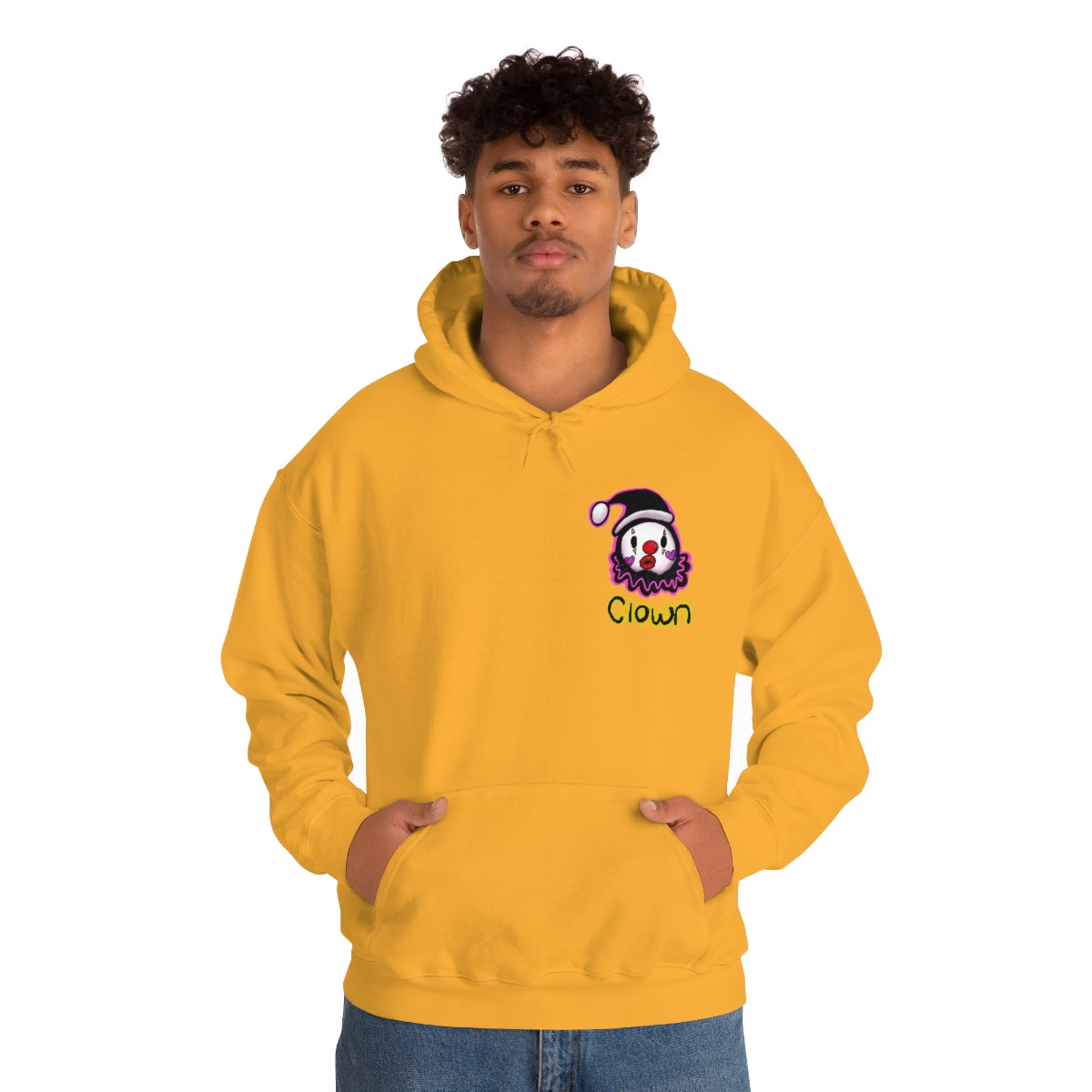 Clowns need love too Hooded Sweatshirt