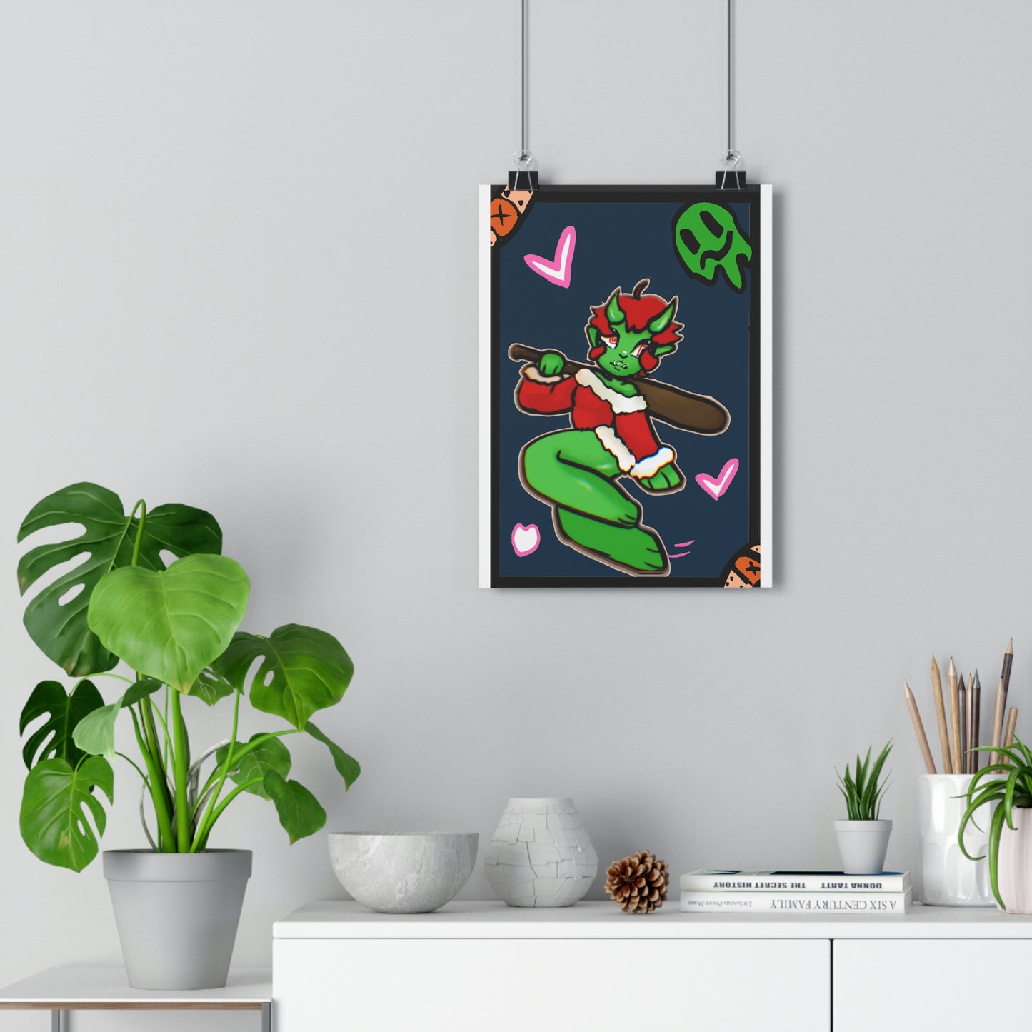 Orc Lady Art Print