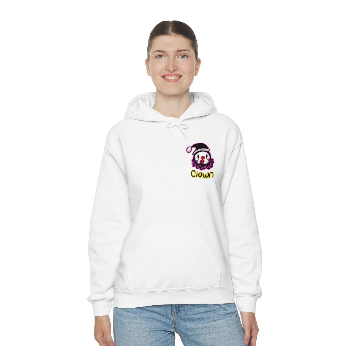 Clowns need love too Hooded Sweatshirt